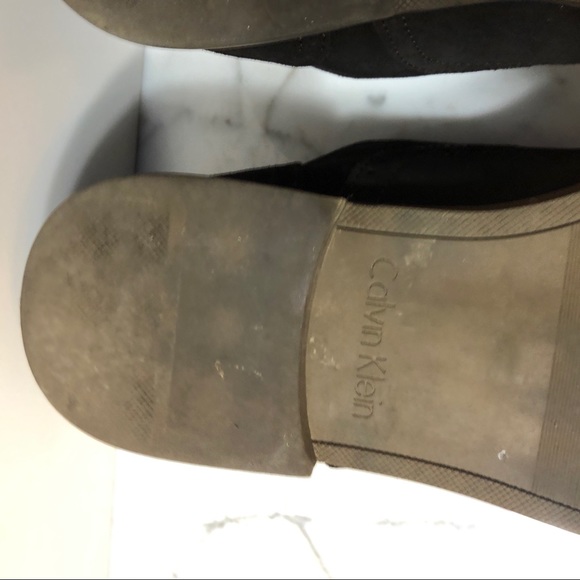 Calvin Klein Gaige 13 Brown Suede Leather Oxfords - Picture 15 of 16